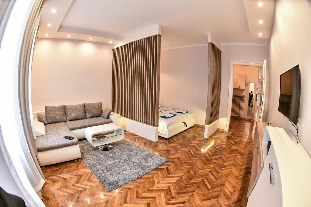 Bojan Central Apartment Novi Sad Bagian luar foto